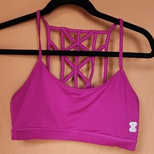 Hot Pink Sports Bra